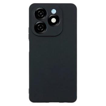 Szilikon telefonvédő (matt) FEKETE Tecno Spark 20 kép