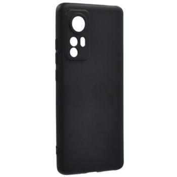 Szilikon telefonvédő (matt) FEKETE Xiaomi 12, Xiaomi 12X kép