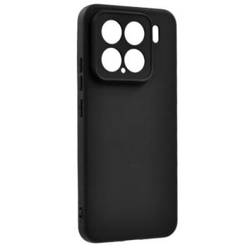 Szilikon telefonvédő (matt) FEKETE Xiaomi 15 kép