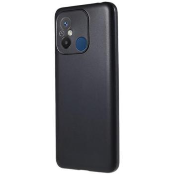 Szilikon telefonvédő (matt) FEKETE Xiaomi Redmi 12C kép