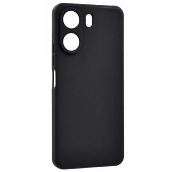 Szilikon telefonvédő (matt) FEKETE Xiaomi Redmi 13C kép