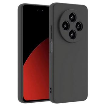 Szilikon telefonvédő (matt) FEKETE Xiaomi Redmi 14C 4G kép