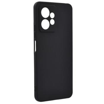 Szilikon telefonvédő (matt) FEKETE Xiaomi Redmi Note 12 4G kép