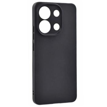 Szilikon telefonvédő (matt) FEKETE Xiaomi Redmi Note 13 4G kép