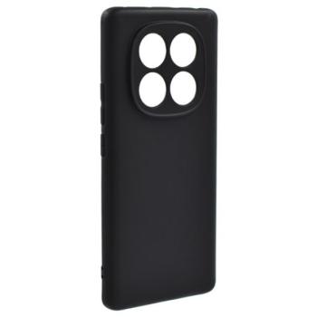 Szilikon telefonvédő (matt) FEKETE Xiaomi Redmi Note 14 Pro 4G kép