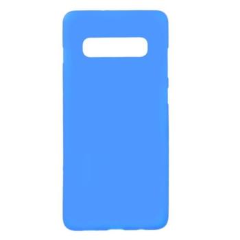 Szilikon telefonvédő (matt) KÉK Samsung Galaxy S10 (SM-G973) kép