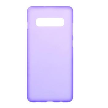 Szilikon telefonvédő (matt) LILA Samsung Galaxy S10 (SM-G973) kép