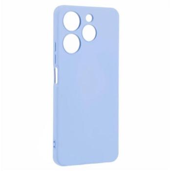 Szilikon telefonvédő (matt) LILA Tecno Spark 10 Pro kép