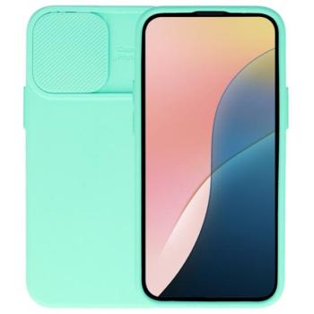 Szilikon telefonvédő (matt, mikrofiber plüss belső, kameravédő) MENTAZÖLD Apple iPhone 16 Pro kép