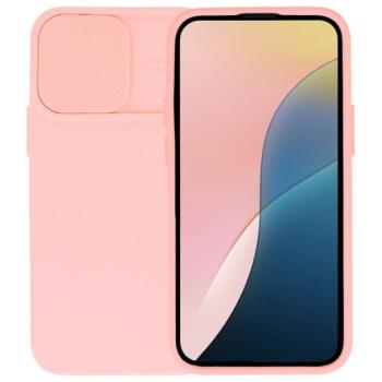 Szilikon telefonvédő (matt, mikrofiber plüss belső, kameravédő) VILÁGOS RÓZSASZÍN Samsung Galaxy A36 5G (SM-A366) kép