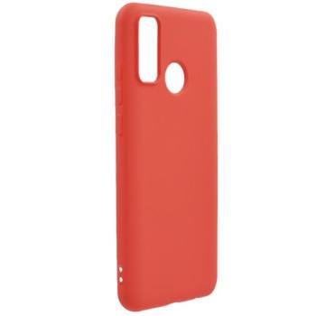 Szilikon telefonvédő (matt, mikrofiber plüss karcolásmentesítő belső, prémium) RÓZSASZÍN Huawei P Smart (2020) kép
