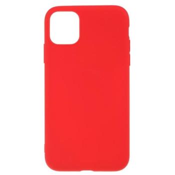 Szilikon telefonvédő (matt) PIROS Apple iPhone 11 Pro kép