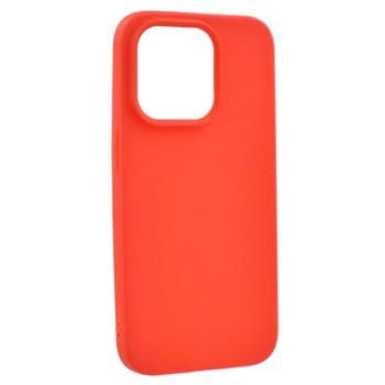 Szilikon telefonvédő (matt) PIROS Apple iPhone 14 Pro kép