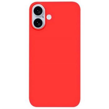 Szilikon telefonvédő (matt) PIROS Apple iPhone 16 Plus kép