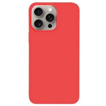 Szilikon telefonvédő (matt) PIROS Apple iPhone 16 Pro kép