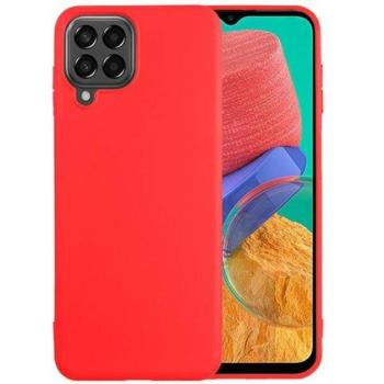Szilikon telefonvédő (matt) PIROS Samsung Galaxy M33 (SM-M336) kép