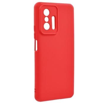 Szilikon telefonvédő (matt) PIROS Xiaomi 11T, Xiaomi 11T Pro kép