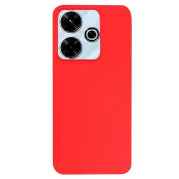 Szilikon telefonvédő (matt) PIROS Xiaomi Redmi 13 4G kép