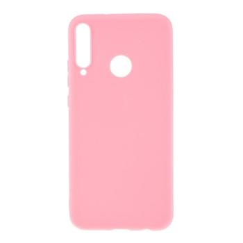 Szilikon telefonvédő (matt) RÓZSASZÍN Huawei P40 Lite E / Y7p kép