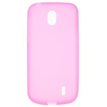 Szilikon telefonvédő (matt) RÓZSASZÍN Nokia 1 (2018) kép