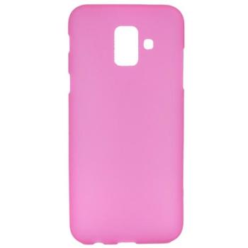 Szilikon telefonvédő (matt) RÓZSASZÍN Samsung Galaxy A6 (2018) SM-A600F kép