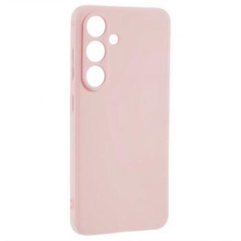 Szilikon telefonvédő (matt) RÓZSASZÍN Samsung Galaxy S25 (SM-S931) kép