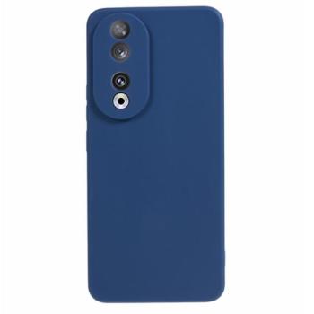 Szilikon telefonvédő (matt) SÖTÉTKÉK Honor 90 5G kép