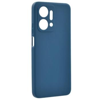 Szilikon telefonvédő (matt) SÖTÉTKÉK Honor X7a kép