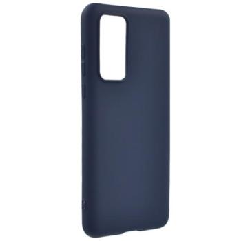 Szilikon telefonvédő (matt) SÖTÉTKÉK Huawei P40 kép
