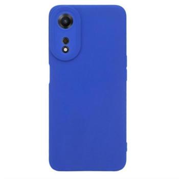 Szilikon telefonvédő (matt) SÖTÉTKÉK Oppo A78 5G kép