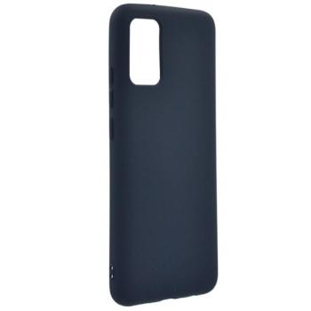 Szilikon telefonvédő (matt) SÖTÉTKÉK Samsung Galaxy A02s (SM-A025F) kép