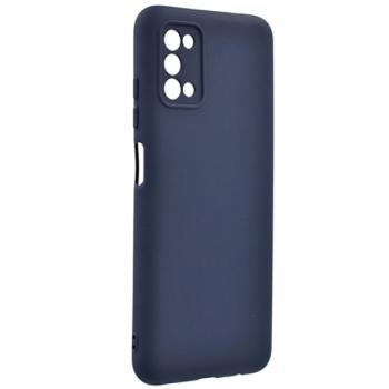Szilikon telefonvédő (matt) SÖTÉTKÉK Samsung Galaxy A03s (SM-A037F) kép