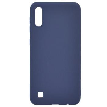 Szilikon telefonvédő (matt) SÖTÉTKÉK Samsung Galaxy A10 (SM-A105F) kép