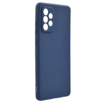Szilikon telefonvédő (matt) SÖTÉTKÉK Samsung Galaxy A72 4G (SM-A725F), Samsung Galaxy A72 5G (SM-A726F) kép