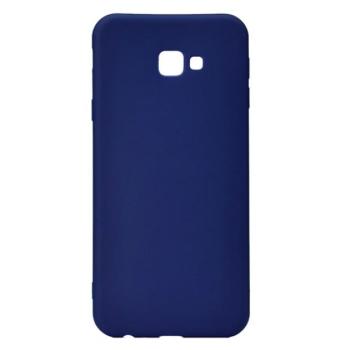 Szilikon telefonvédő (matt) SÖTÉTKÉK Samsung Galaxy J4 Plus (SM-J415F) kép