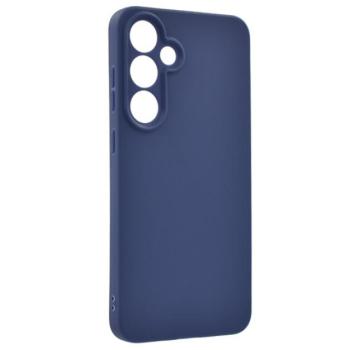 Szilikon telefonvédő (matt) SÖTÉTKÉK Samsung Galaxy S24 FE (SM-S721) kép