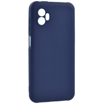 Szilikon telefonvédő (matt) SÖTÉTKÉK Samsung Galaxy Xcover 7 Pro (SM-G766) kép