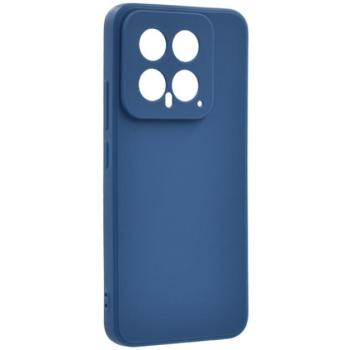 Szilikon telefonvédő (matt) SÖTÉTKÉK Xiaomi 14 5G kép