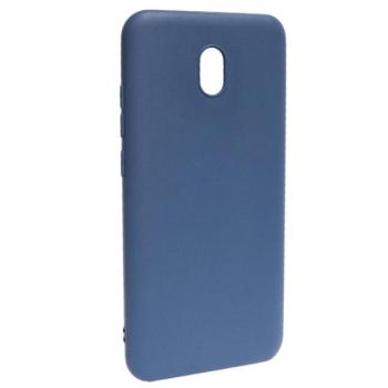 Szilikon telefonvédő (matt) SÖTÉTKÉK Xiaomi Redmi 8A kép