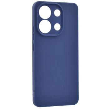 Szilikon telefonvédő (matt) SÖTÉTKÉK Xiaomi Redmi Note 13 4G kép