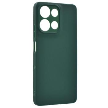 Szilikon telefonvédő (matt) SÖTÉTZÖLD Motorola Moto G75 kép