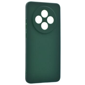 Szilikon telefonvédő (matt) SÖTÉTZÖLD Oppo Reno 12 FS 5G kép