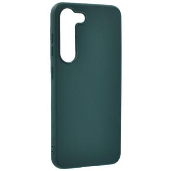 Szilikon telefonvédő (matt) SÖTÉTZÖLD Samsung Galaxy S23 (SM-S911) kép