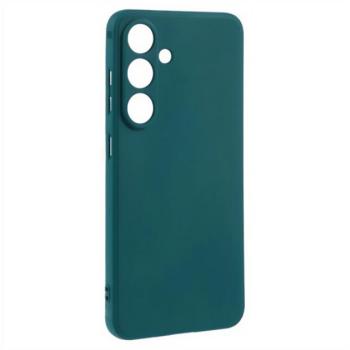 Szilikon telefonvédő (matt) SÖTÉTZÖLD Samsung Galaxy S25 (SM-S931) kép