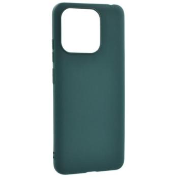 Szilikon telefonvédő (matt) SÖTÉTZÖLD Xiaomi Redmi 12C kép