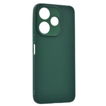 Szilikon telefonvédő (matt) SÖTÉTZÖLD Xiaomi Redmi 13 kép