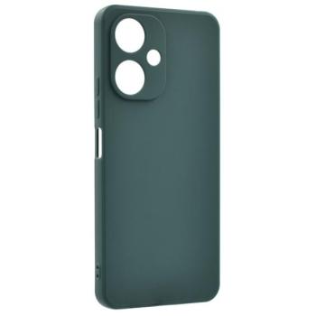 Szilikon telefonvédő (matt) SÖTÉTZÖLD Xiaomi Redmi 13C 5G kép