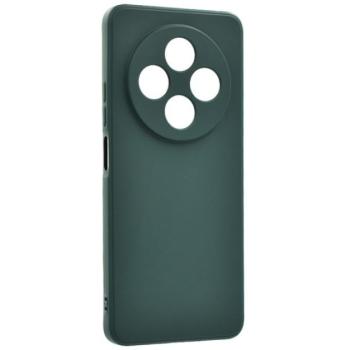 Szilikon telefonvédő (matt) SÖTÉTZÖLD Xiaomi Redmi 14C 4G kép