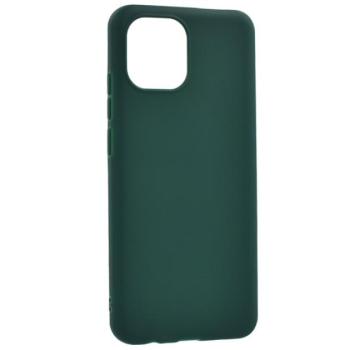 Szilikon telefonvédő (matt) SÖTÉTZÖLD Xiaomi Redmi A1, Xiaomi Redmi A2 kép