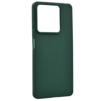 Szilikon telefonvédő (matt) SÖTÉTZÖLD Xiaomi Redmi Note 13 5G kép
